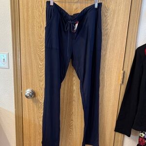 Lucky Navy Blue Drawstring Pants